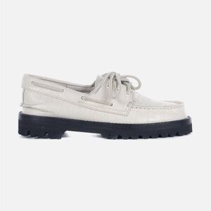 SPERRY x Malbon White Alligator Women’s Golf Shoes